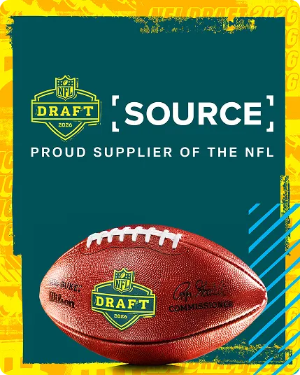 Actual Size is a proud supplier of the NFL