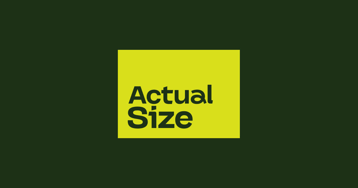 Actual Size